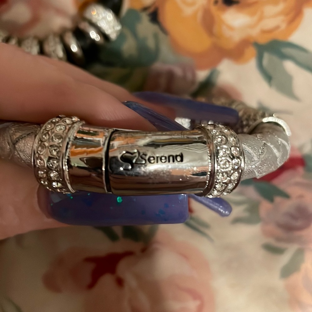 Serena leather bracelet set